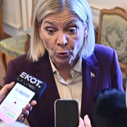 Socialdemokraternas partiledare Magdalena Andersson.