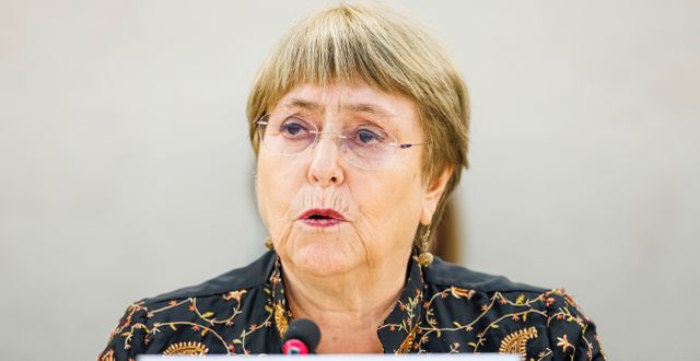 Michelle Bachelet. Valentin Flauraud / AP
