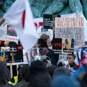 Demonstration mot LVU i Malmö