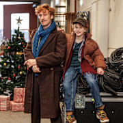 Gusten Wickberg (Clint) och Simon J. Berger (Bildsköne Bengtsson).