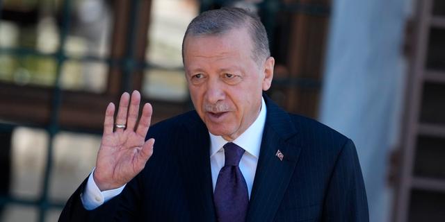 Turkiets president Recep Tayyip Erdogan.  Khalil Hamra / AP