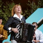 Cedermark i samband med ”Allsång på Skansen” 2007.