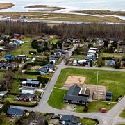 Axeltofta fritidsområde vid Saxåns utlopp i Öresund utanför Landskrona. Kommunen beslutade förra året att området skulle avvecklas, bland annat på grund av svårigheterna med att skydda det från översvämningar.