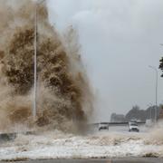 Tyfonen Gaemi i Fujian-provinsen. 