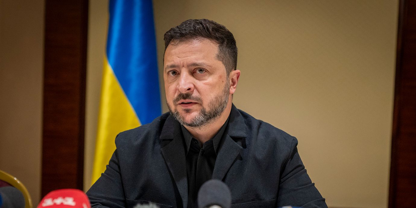 Volodymyr Zelenskyj.