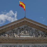 Det spanska parlamentet i Madrid.
