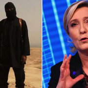 Avrättningen av journalisten James Foley var en av bilderna som Marine Le Pen spred.