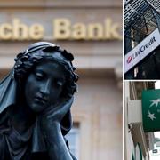 Deutsche Bank, Unicredit, BNP Paribas.