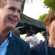 Gustav Fridolin och Åsa Romson.