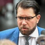 SD-ledaren Jimmie Åkesson. 