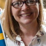 Tiffany Orvet i Stadshuset på nationaldagen.