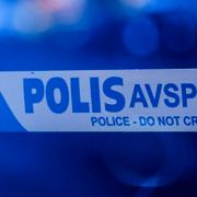 Polisavspärrning. Illustrationsbild. 