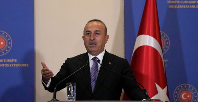 Turkiets utrikesminister Mevlüt Cavusoglu. Khalil Hamra / AP
