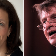 Maria Stockhaus, riksdagsledamot för Moderaterna bar en tröja med nidmotiv av Palme.