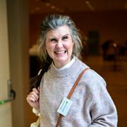  Märta Stenevi under Miljöpartiets kommun- och regiondagar i Borås 2024. 