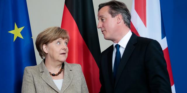 Angela Merkel och David Cameron. Markus Schreiber / TT / NTB Scanpix