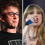 Alex Schulman, Fredrik Strage, Taylor Swift och Kristin Lundell.