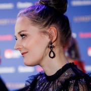 Stina Nilsson på Idrottsgalan.