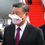 Xi Jinping och Vladimir Putin.