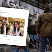 Bilden på kvinnan i baren, som skapats med Googles senaste bildverktyg Nano Banana Pro, har fått stor uppståndelse.