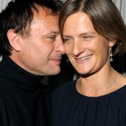 Michael Nyqvist med sin fru Catharina Nyqvist Ehrnrooth år 2008