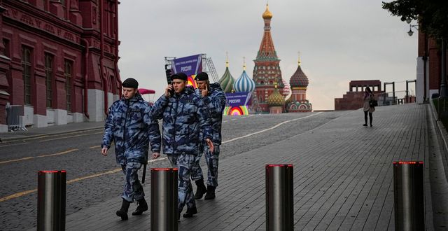 Poliser i Moskva. AP