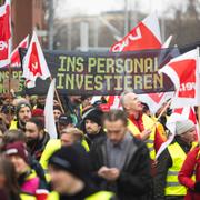 Bild från tidigare strejk anordnad av fackförbundet Verdi. 