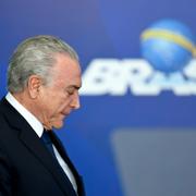 Brasiliens president Michel Temer. 