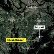 Musköbasen i Stockholm.