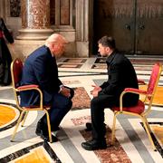Trump och Zelenskyj.