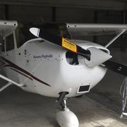 Flygplanet som användes vid smugglingen.