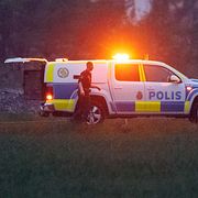 Polis och räddningstjänst på plats i Kungälv, 31 maj.