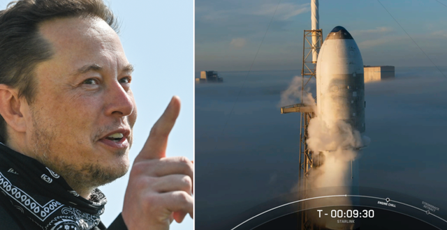 Elon Musk/Starlink-avfyrning i Florida TT
