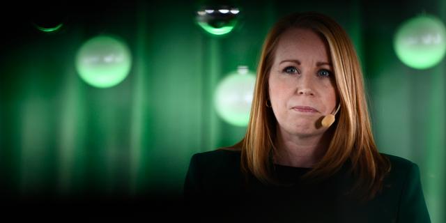 Annie Lööf. Tim Aro/TT