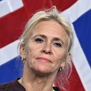 Thorgerdur Katrín Gunnarsdóttir, utrikesminister på Island. Arkivbild.