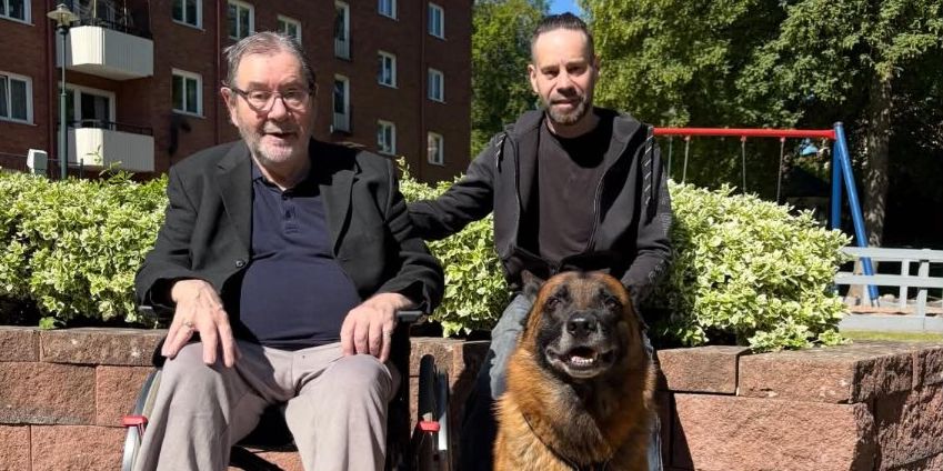 George Mason med sonen Carl Mason.