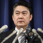 Japans justitieminister Takashi Yamashita.