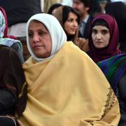 Släktingar till den mördade Farkhunda under rättegången