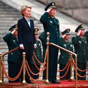 EU-kommissionens nuvarande ordförande Ursula von der Leyen under ett besök i Peking 2018.