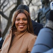 New Yorks delstatsåklagare Letitia James har tidigare varit i bråk med Donald Trump.