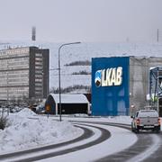 LKAB:s gruva i Kiruna. 