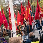 Socialdemokraternas första maj-tåg