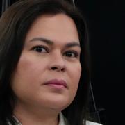 Filippinernas vicepresident Sara Duterte under ett möte tidigare i november. 