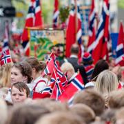 Arkivbild, 17 maj-firande i Oslo, 2016.