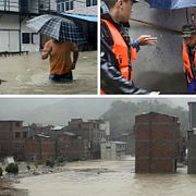 Staden Ningde, Fujianprovinsen i Kina.