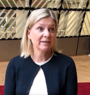 Finansminister Magdalena Andersson (S) Wiktor Nummelin/TT / TT NYHETSBYRÅN