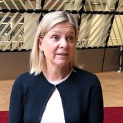 Finansminister Magdalena Andersson (S)