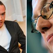 Kent Ekeroth (SD) och Stefan Reimer.