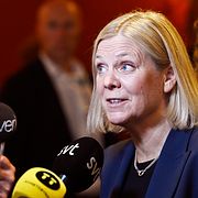 Socialdemokraternas partiledare Magdalena Andersson.