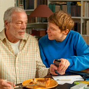 Pascal Greggory och Léa Seydoux.